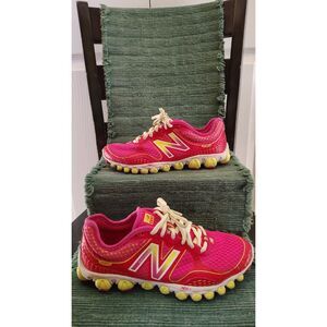 New Balance Minimus Ionix 3090 Running Shoes Shock Pink & Neon Yellow 7.5